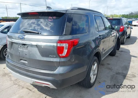 2017 Ford Explorer Xlt from USA, damaged, VIN 1FM5K8D82HGD01172